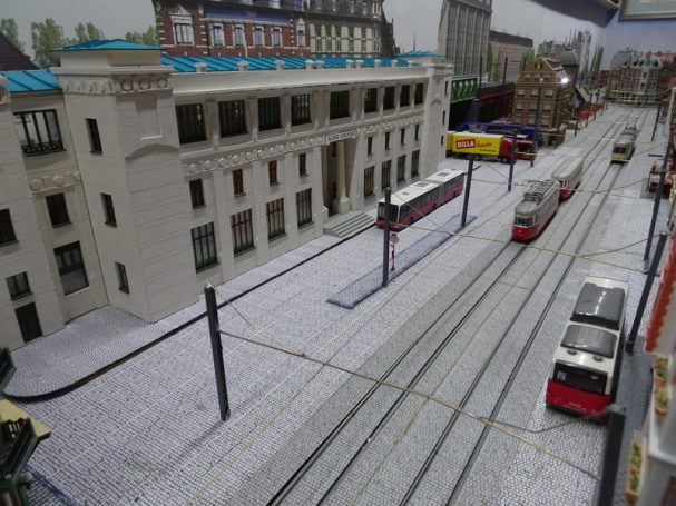 Stadtbahnstation Alser Straße - Reliefversion