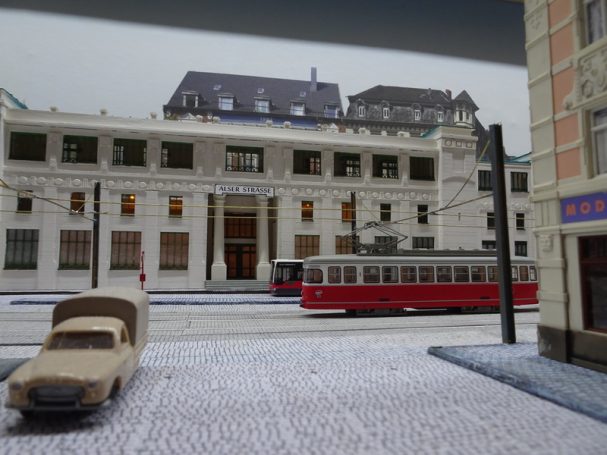 Stadtbahnstation Alser Straße - Reliefversion